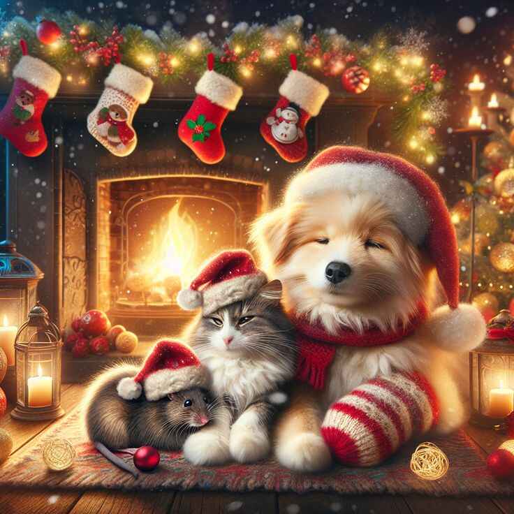 Christmas with Pets